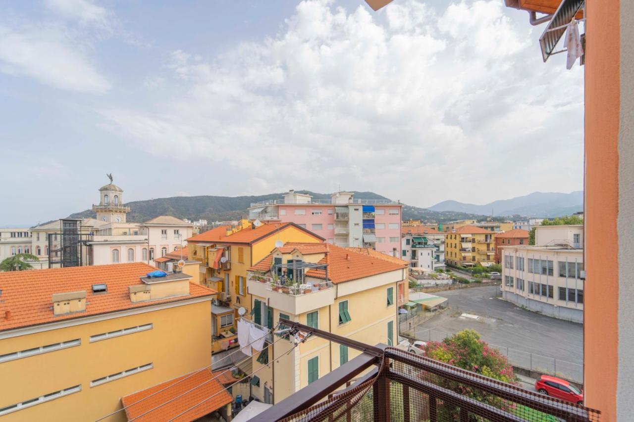 193 - Casa Via Della Chiusa - Centralissimo E Vicino Alla Baia Del Silenzio, Spiaggia E Mare 150M - Parcheggio Gratis Incluso E Aria Condizionata Sestri Levante Bagian luar foto